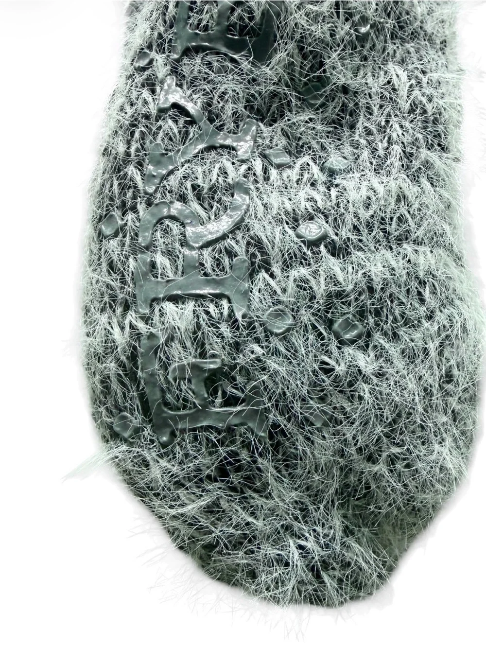 Frye eyelash soft knit non-skid Home Sock. NWT. Shoe size 5-10 Gray